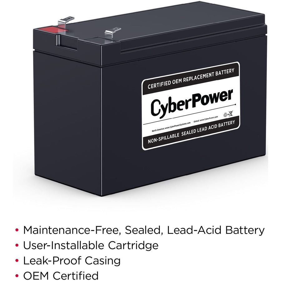 CyberPower RB1280 Replacement Battery Cartridge RB1280