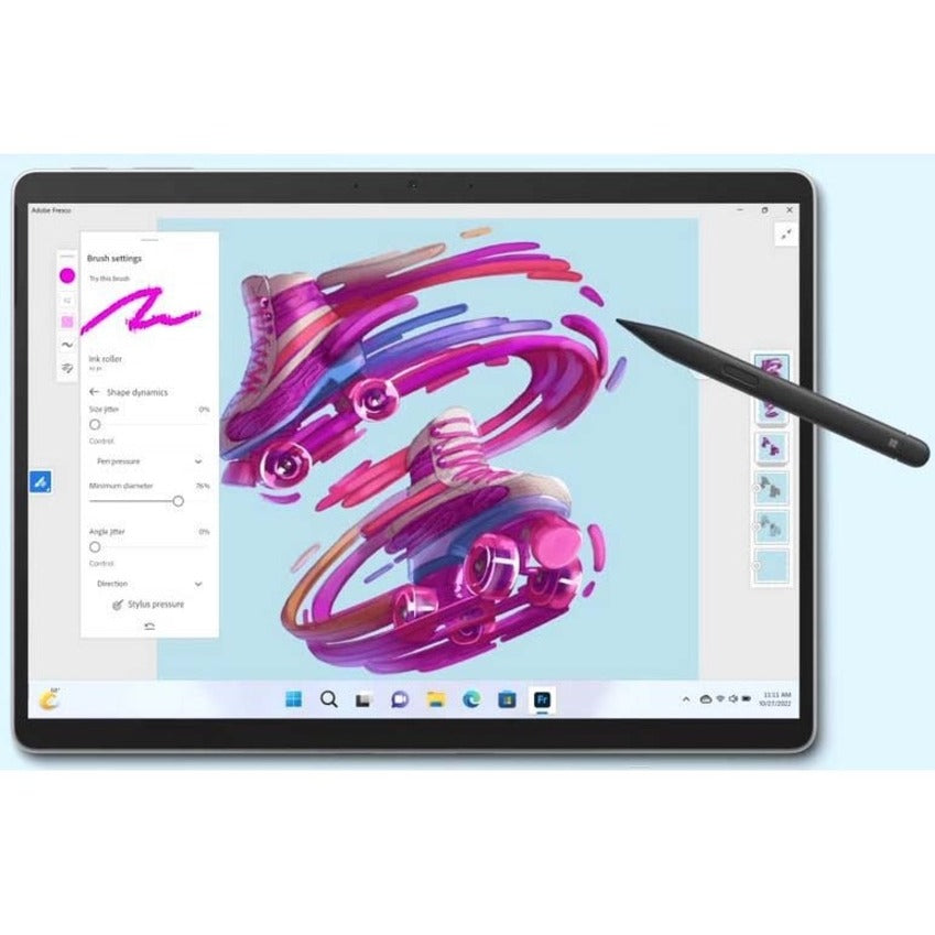 Microsoft Surface Pro 9 Tablet - 13" - 16 GB - 1 TB SSD - Windows 11 Pro - Platinum QKV-00001