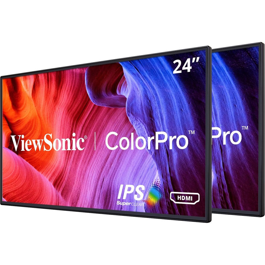 Viewsonic 24" Display, IPS Panel, 1920 x 1080 Resolution VP2468_H2