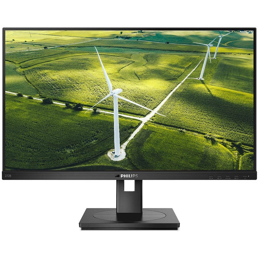 Philips 272B1G 27" Class Full HD LCD Monitor - 16:9 - Textured Black 272B1G