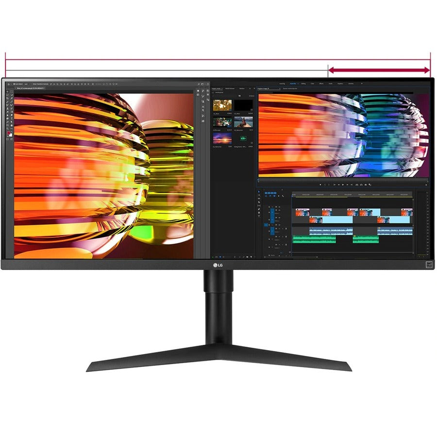 LG Ultrawide 34WP65G-B 34" Class UW-UXGA LCD Monitor - 21:9 34WP65G-B