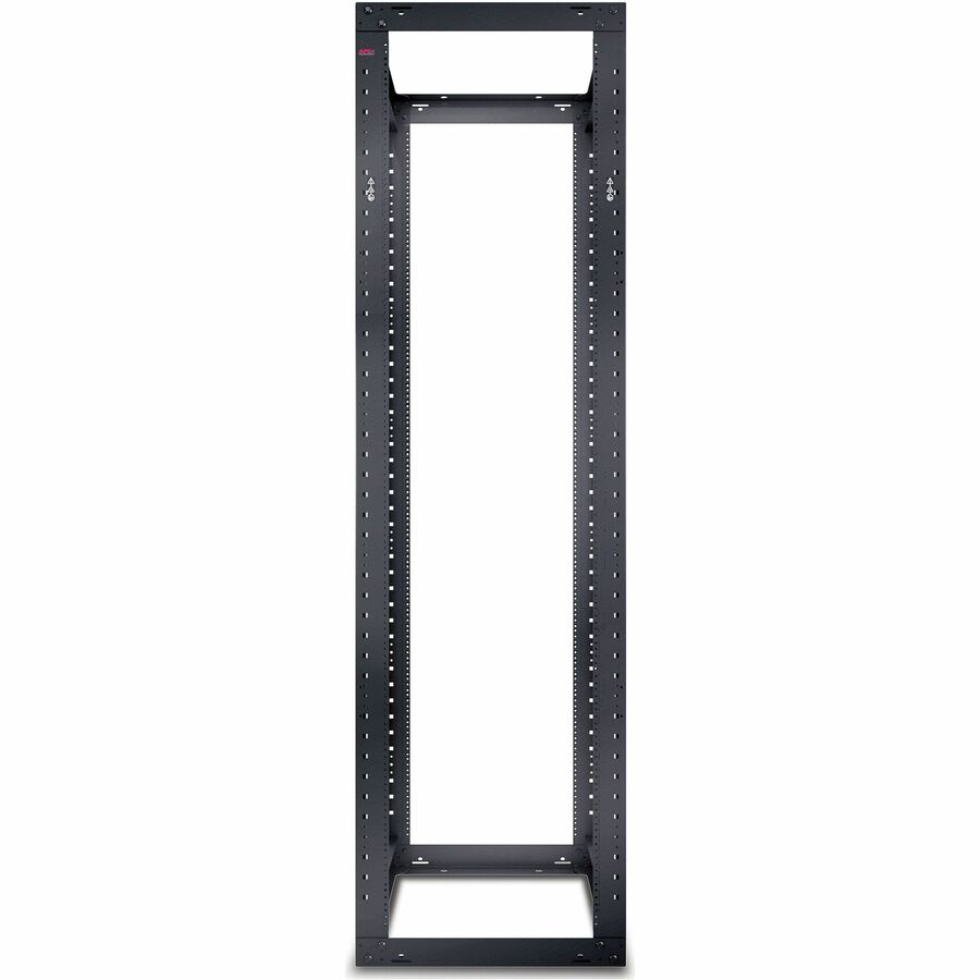 APC by Schneider Electric NetShelter 4 Post Open Frame Rack 44U #12-24 Threaded Holes AR204A