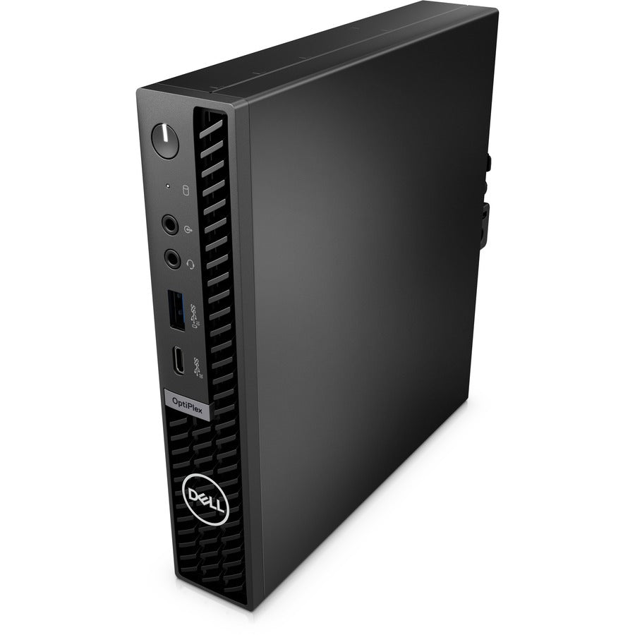 Dell OptiPlex 7000 7010 Micro Plus Micro Tower Thin Client - Intel Core i3 (13th Gen) i3-13100T Quad-core (4 Core) 2.50 GHz - Black 15NMK