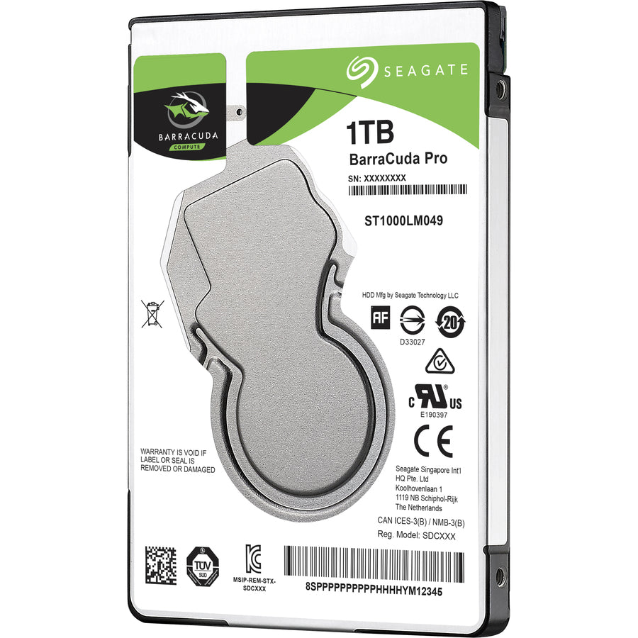 Seagate Barracuda Pro ST1000LM049 1 TB 2.5" Internal Hard Drive - SATA ST1000LM049