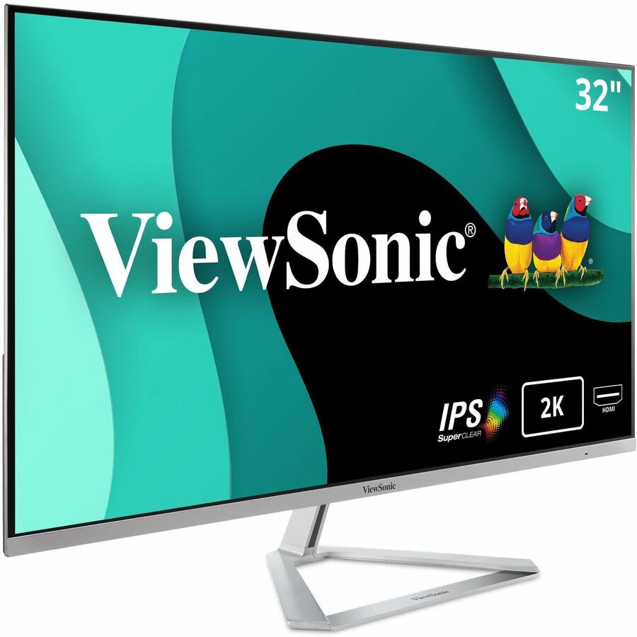 Viewsonic 32" Display, IPS Panel, 2560 x 1440 Resolution VX3276-2K-MHD