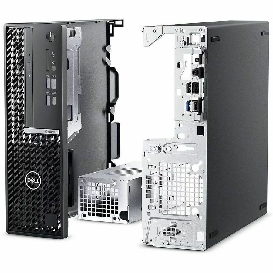 Dell OptiPlex 7000 7020 Desktop Computer - Intel Core i3 14th Gen i3-14100 - 8 GB - 256 GB SSD - Small Form Factor - Black YJ7Y2