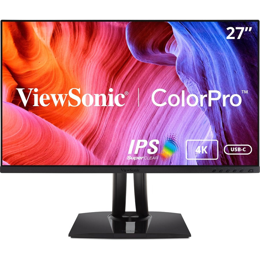 Viewsonic 27" Display, IPS Panel, 3840 x 2160 Resolution VP2756-4K