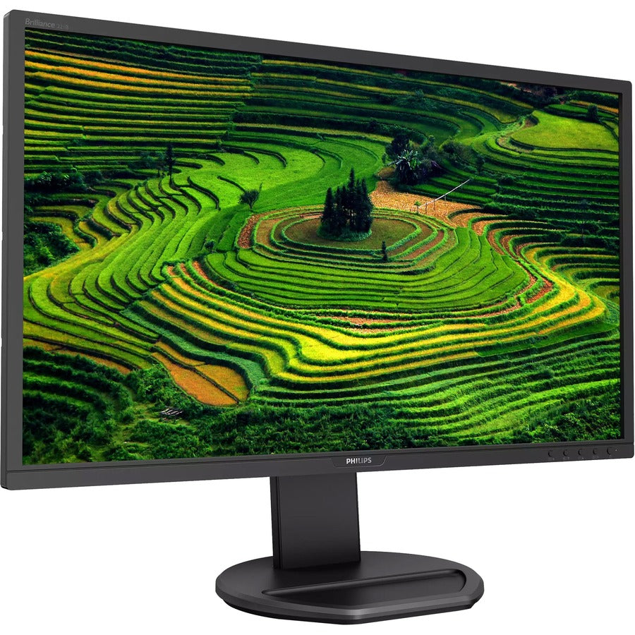 Philips 221B8LJEB 22" Class Full HD LCD Monitor - 16:9 - Textured Black 221B8LJEB