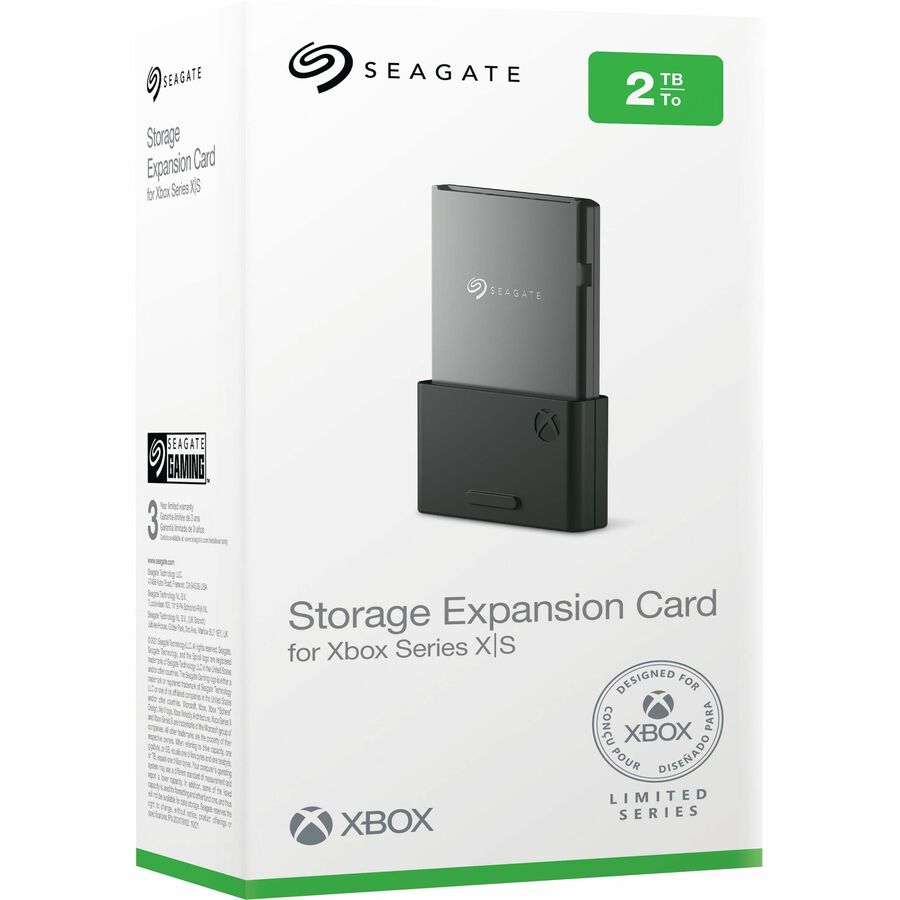 Seagate STJR2000400 2 TB Portable Solid State Drive - Plug-in Card External STJR2000400