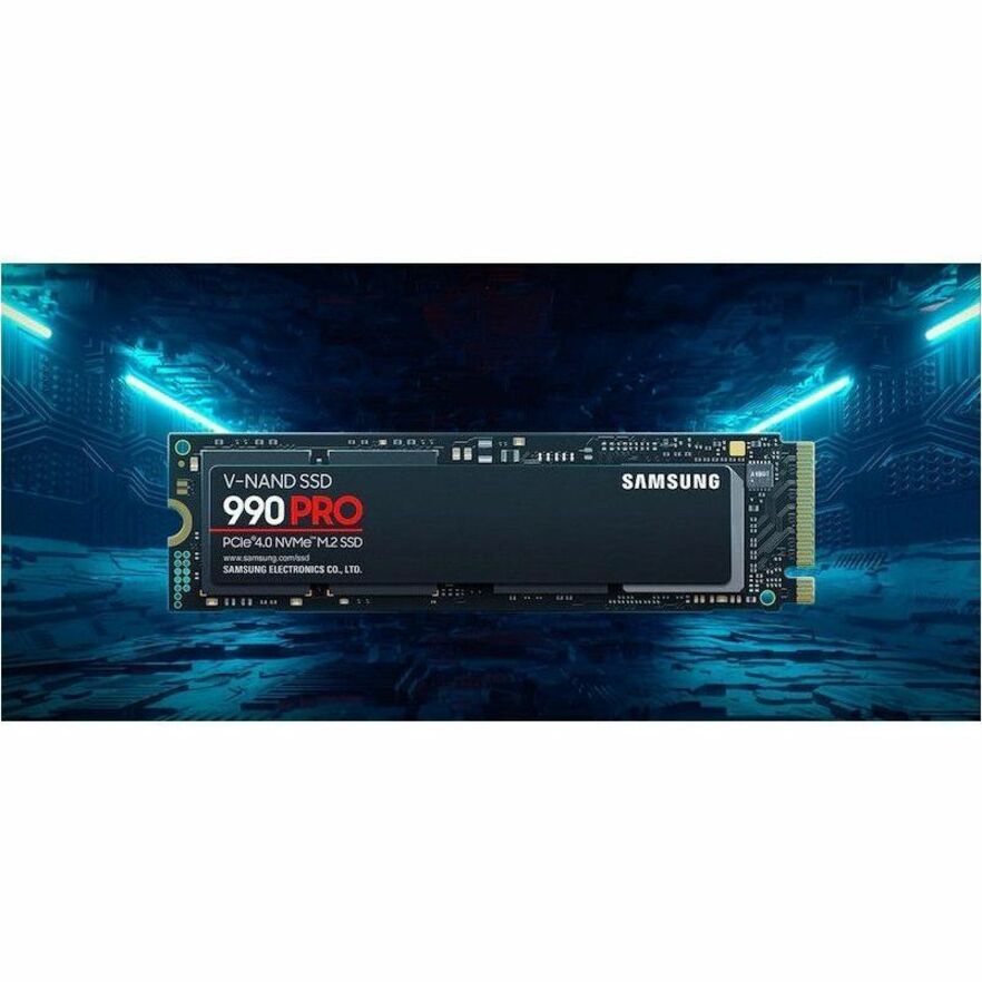 Samsung 990 PRO 4 TB Solid State Drive - M.2 2280 Internal - PCI Express NVMe (PCI Express 4.0 x4) MZ-V9P4T0B/AM