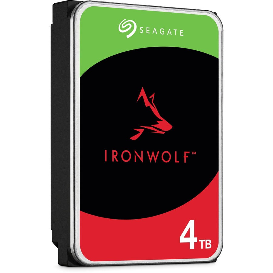 Seagate IronWolf ST4000VN006 4 TB Hard Drive - 3.5" Internal - SATA (SATA/600) - Conventional Magnetic Recording (CMR) Method ST4000VN006