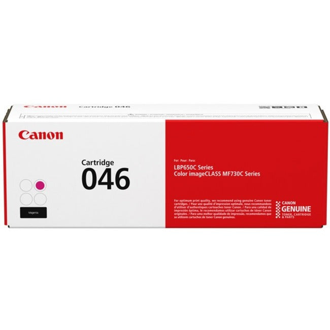 Canon 046 High Yield Laser Toner Cartridge - Magenta Pack 1252C001