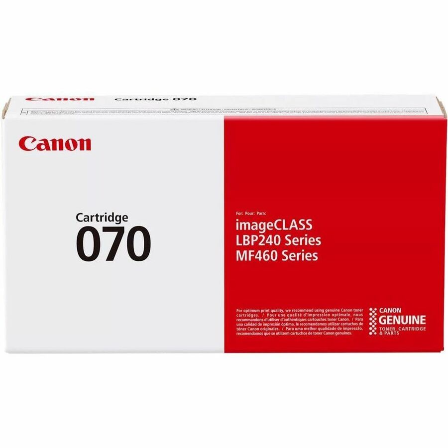 Canon 070 Original Laser Toner Cartridge - Black - 1 Pack 5639C001