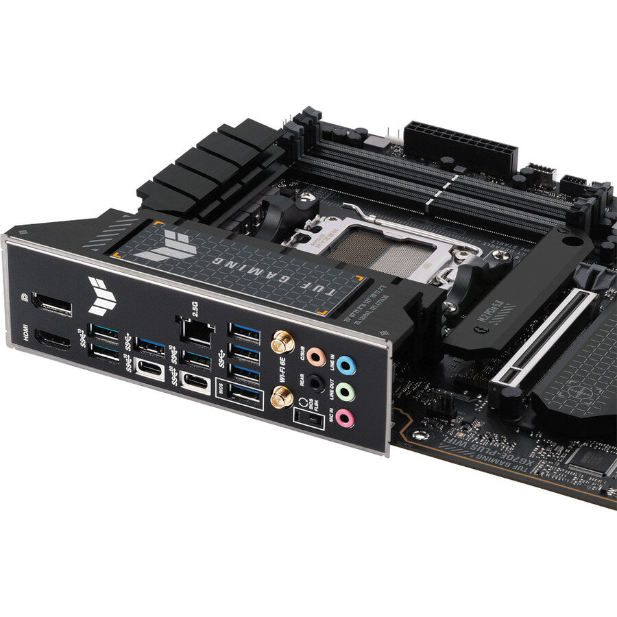 TUF GAMING X670E-PLUS WIFI Gaming Desktop Motherboard - AMD X670 Chipset - Socket AM5 - ATX TUF GAMING X670E-PLUS WIFI