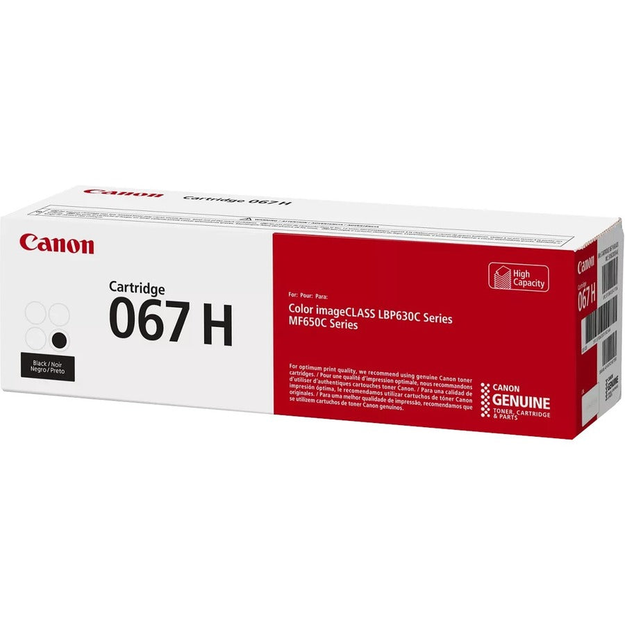 Canon 067 Original High Yield Laser Toner Cartridge - Black - 1 Pack 5106C001