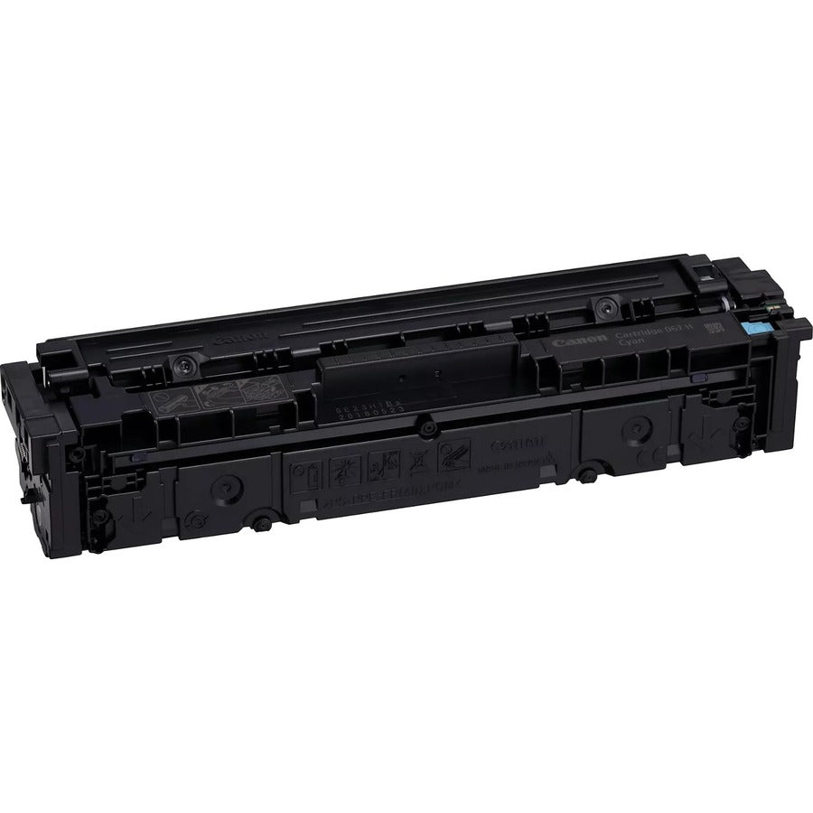 Canon 067 Original High Yield Laser Toner Cartridge - Cyan - 1 Each 5105C001