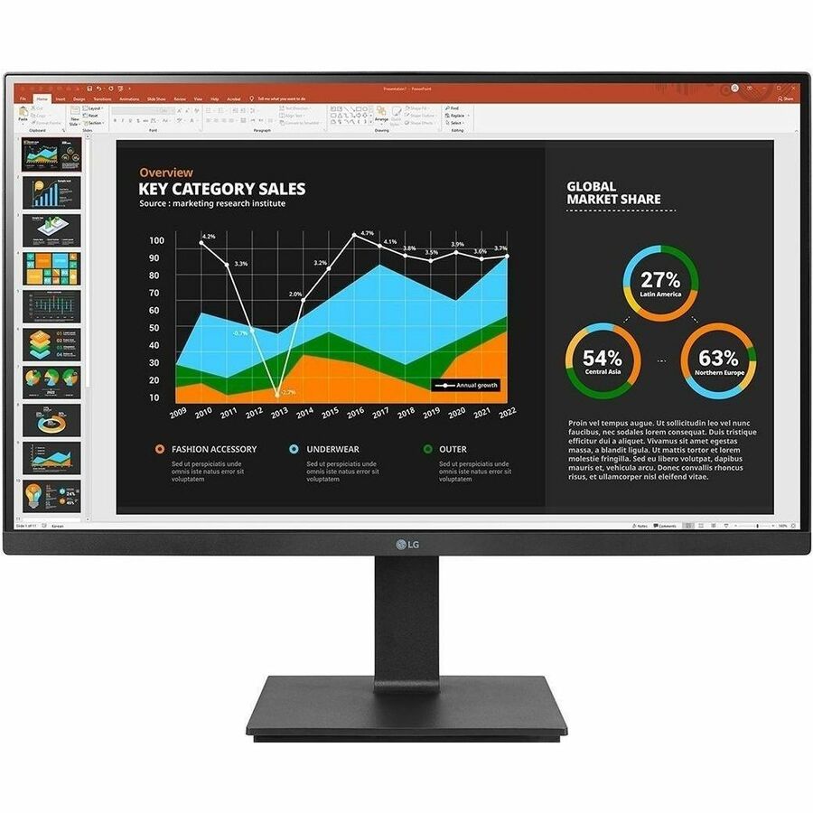 LG 27BQ75QB-B 27" Class WQHD LCD Monitor 27BQ75QB-B