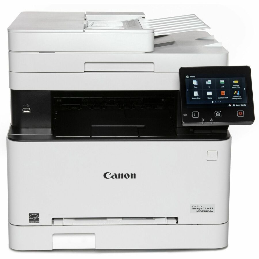 Canon imageCLASS MF656Cdw Wireless Laser Multifunction Printer - Color - White 5158C002