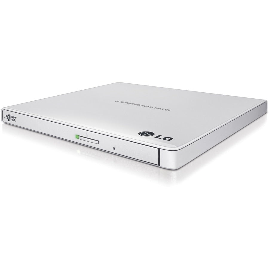 LG GP65NW60 DVD-Writer - External - Retail Pack - White GP65NW60