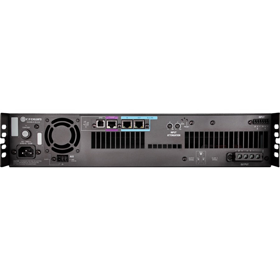 Crown DriveCore Install 2|600N Amplifier - 600 W RMS - 2 Channel - Black DCI2X600N-U-USFX