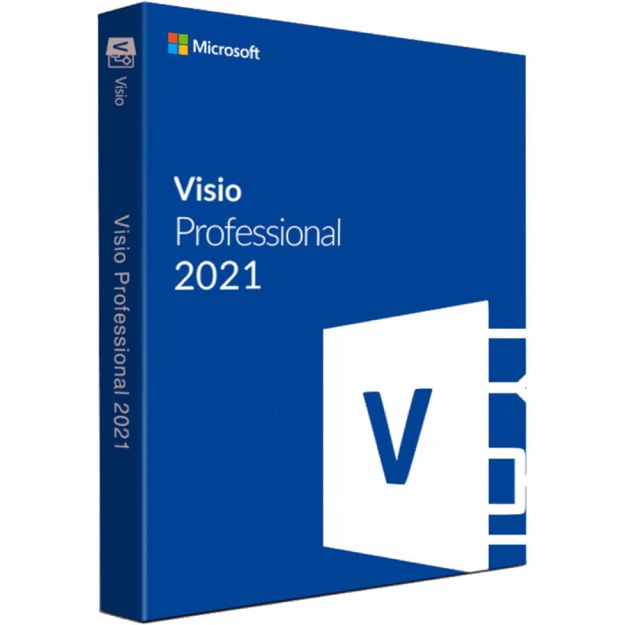 Microsoft Visio 2021 Professional - Box Pack - 1 PC - Medialess D87-07619