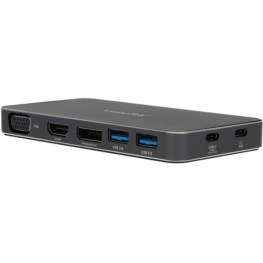 VisionTek VT210 Dual Display USB-C Docking Station with Power Passthrough 901525