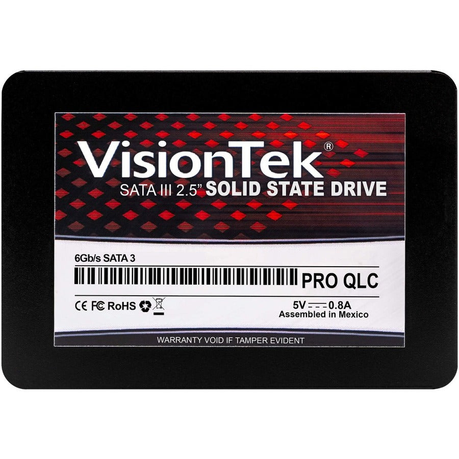 VisionTek PRO QLC 1 TB Solid State Drive - 2.5" Internal - SATA (SATA/600) 901369