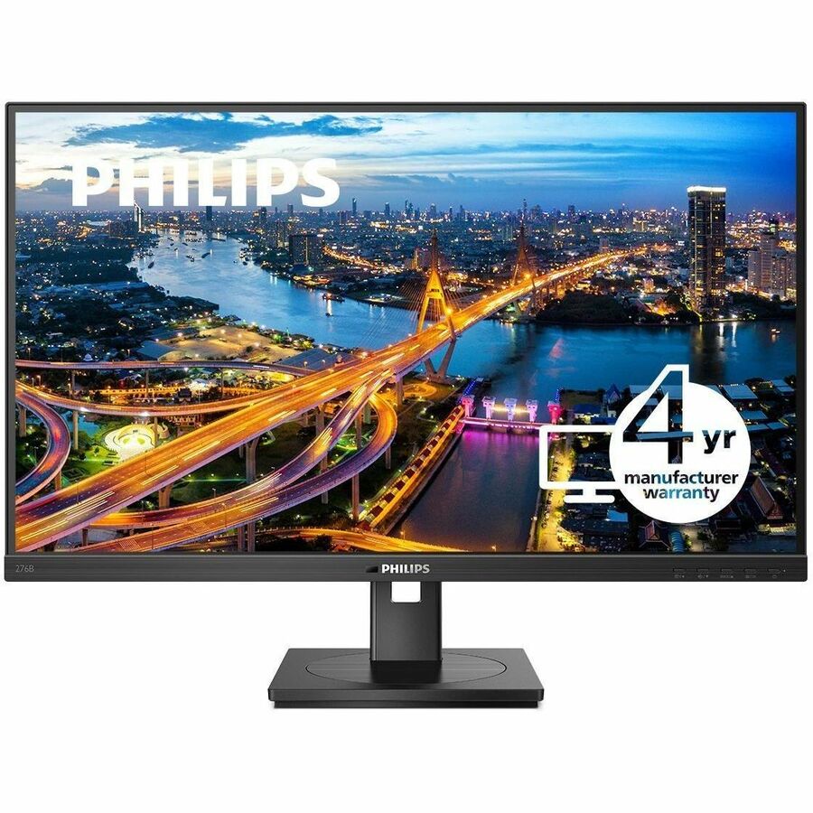 PHILIPS 276B1 - 27 inch Monitor, LED, QHD, USB-C (90W), 2x HDMI, DP,RJ45,USB-Hub, 4 Year Manufacturer Warranty - 27" 276B1