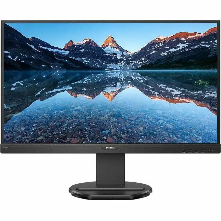 PHILIPS 273B9 - 27 inch Monitor, LED, FHD, VGA, HDMI, DP, USB-C(65W), USB-Hub, EPEAT, 4 Year Manufacturer Warranty - 27" 273B9