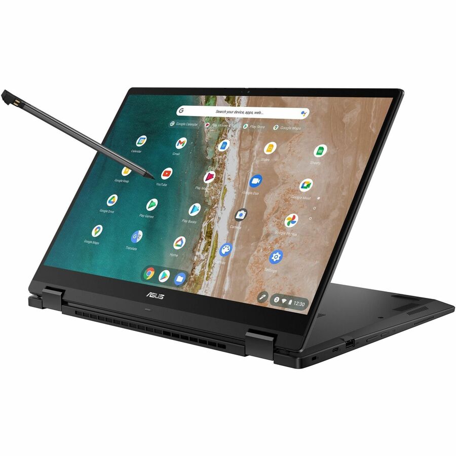 Asus Chromebook Flip CX5 CX5601FBA-YZ568T-S 16" Touchscreen Convertible 2 in 1 Chromebook - WUXGA - Intel Core i5 12th Gen i5-1235U - 16 GB - 128 GB SSD - Mineral Gray CX5601FBA-YZ568T-S