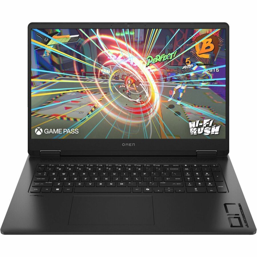 OMEN 17-db0000 17-db0010nr 17.3" Gaming Notebook - Full HD - AMD Ryzen 7 8845HS - 32 GB - 1 TB SSD - Shadow Black, Chrome 9Q037UA#ABA