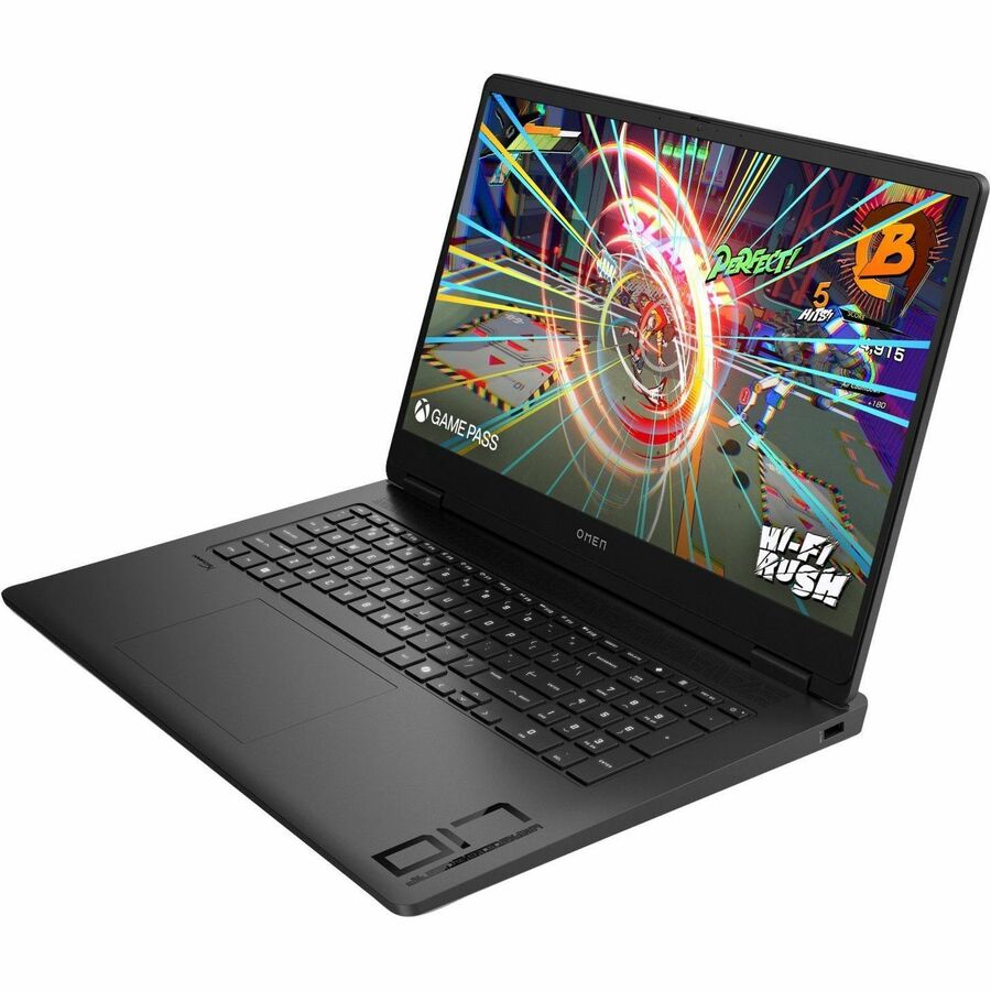 OMEN 17-db0000 17-db0010nr 17.3" Gaming Notebook - Full HD - AMD Ryzen 7 8845HS - 32 GB - 1 TB SSD - Shadow Black, Chrome 9Q037UA#ABA