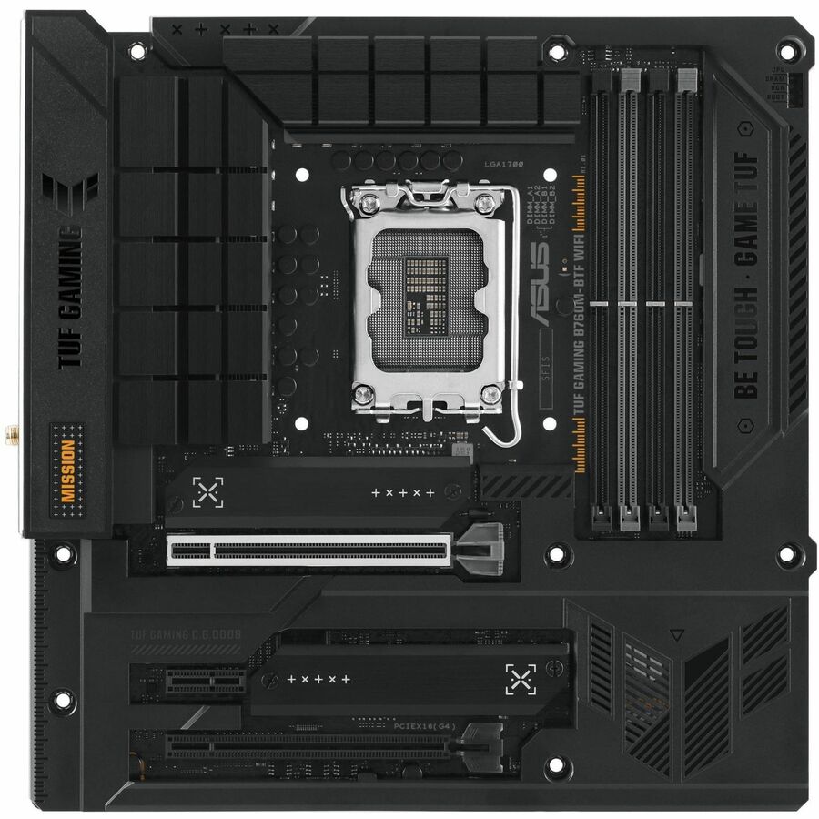 TUF GAMING B760M-BTF WIFI Gaming Desktop Motherboard - Intel B760 Chipset - Socket LGA-1700 - Micro ATX TUF GAMING B760M-BTF WIFI