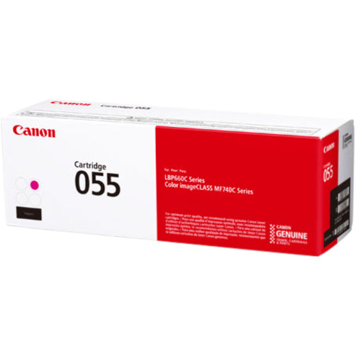 Canon 055 Original Laser Toner Cartridge - Magenta - 1 Pack 3014C001