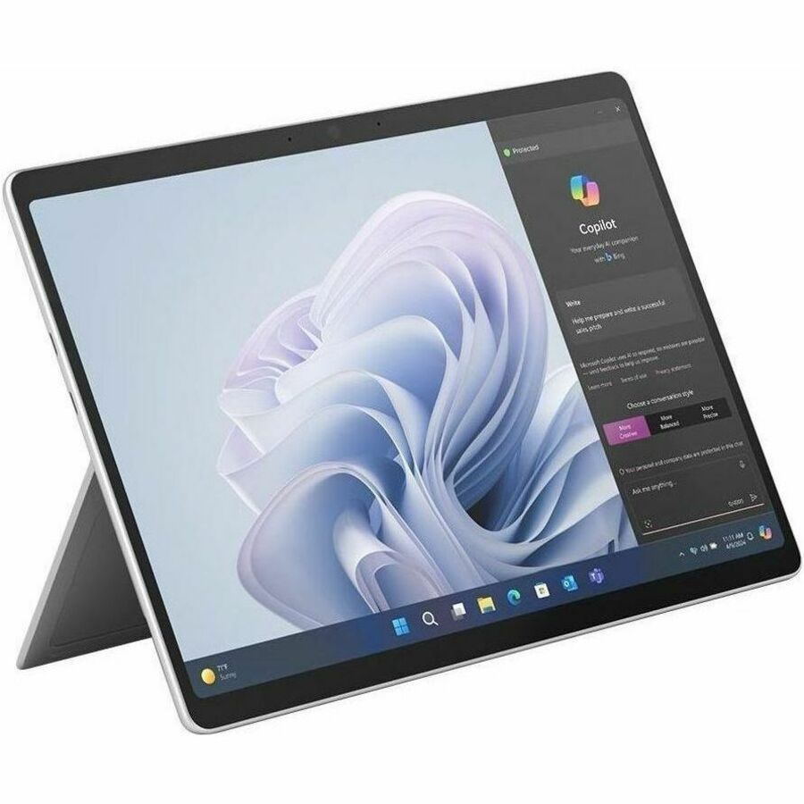 Microsoft Surface Pro 10 Tablet - 13" - 32 GB - 1 TB SSD - Windows 11 Pro - Platinum - TAA Compliant Y7N-00001