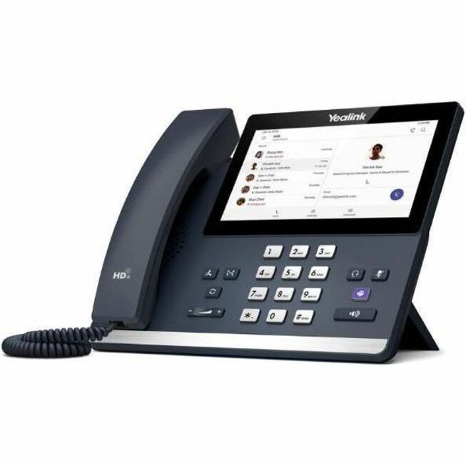 Yealink IP Phone - Corded - Bluetooth, Wi-Fi - Wall Mountable, Desktop - Classic Gray 1301017