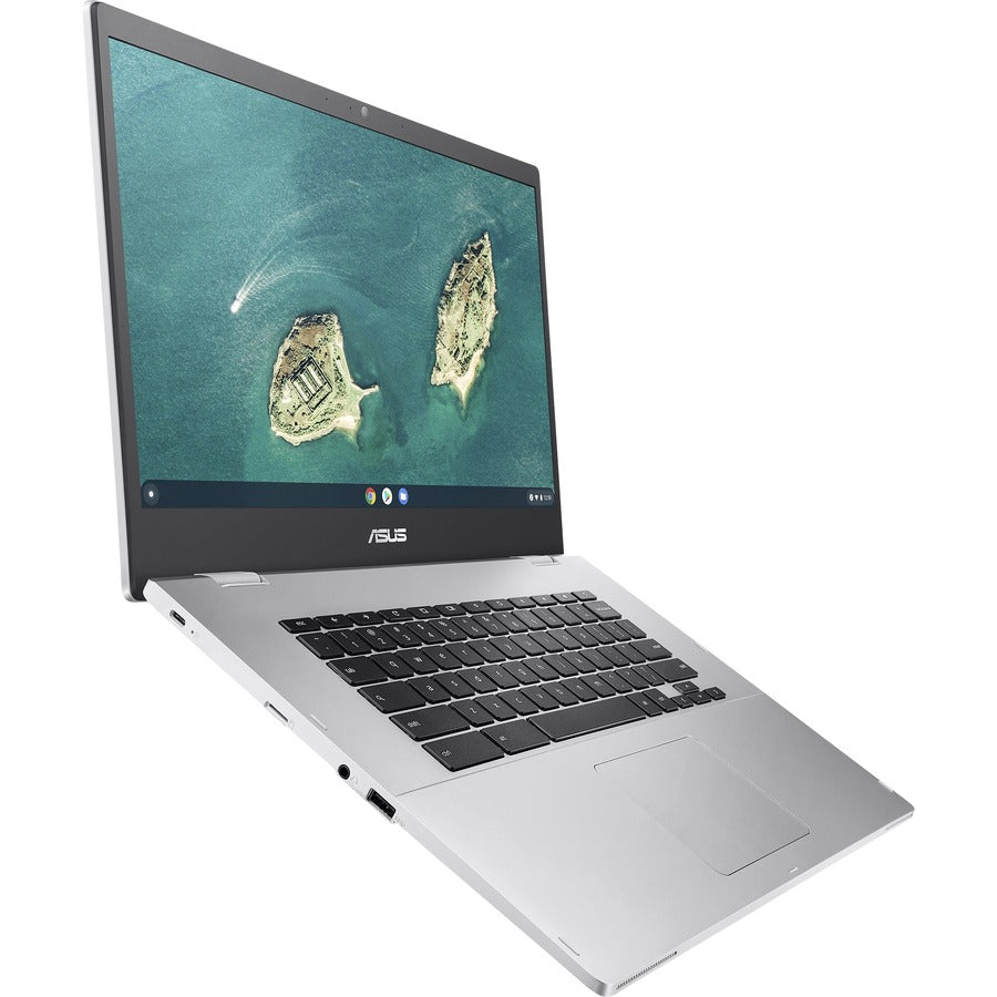 Asus Chromebook CX1500 CX1500CKA-DH44F 15.6" Chromebook - Full HD - Intel Celeron N4500 - 4 GB - 64 GB Flash Memory - Transparent Silver CX1500CKA-DH44F