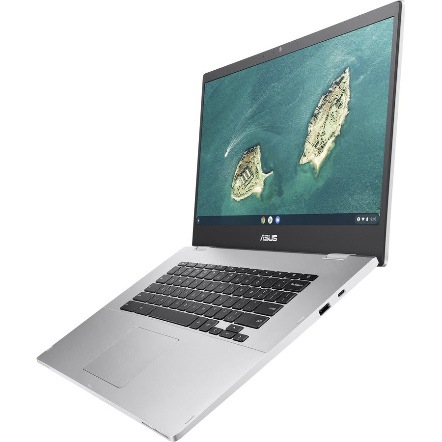 Asus Chromebook CX1500 CX1500CKA-DH44F 15.6" Chromebook - Full HD - Intel Celeron N4500 - 4 GB - 64 GB Flash Memory - Transparent Silver CX1500CKA-DH44F