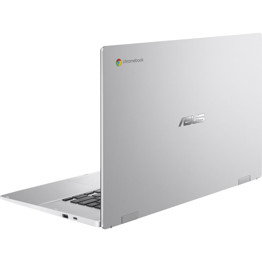 Asus Chromebook CX1500 CX1500CKA-DH44F 15.6" Chromebook - Full HD - Intel Celeron N4500 - 4 GB - 64 GB Flash Memory - Transparent Silver CX1500CKA-DH44F