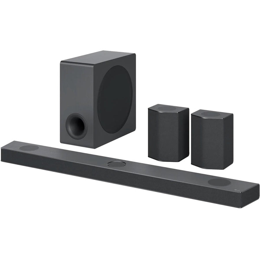 LG S95QR 9.1.5 Bluetooth Sound Bar Speaker - 810 W RMS - Alexa, Google Assistant Supported - Black S95QR