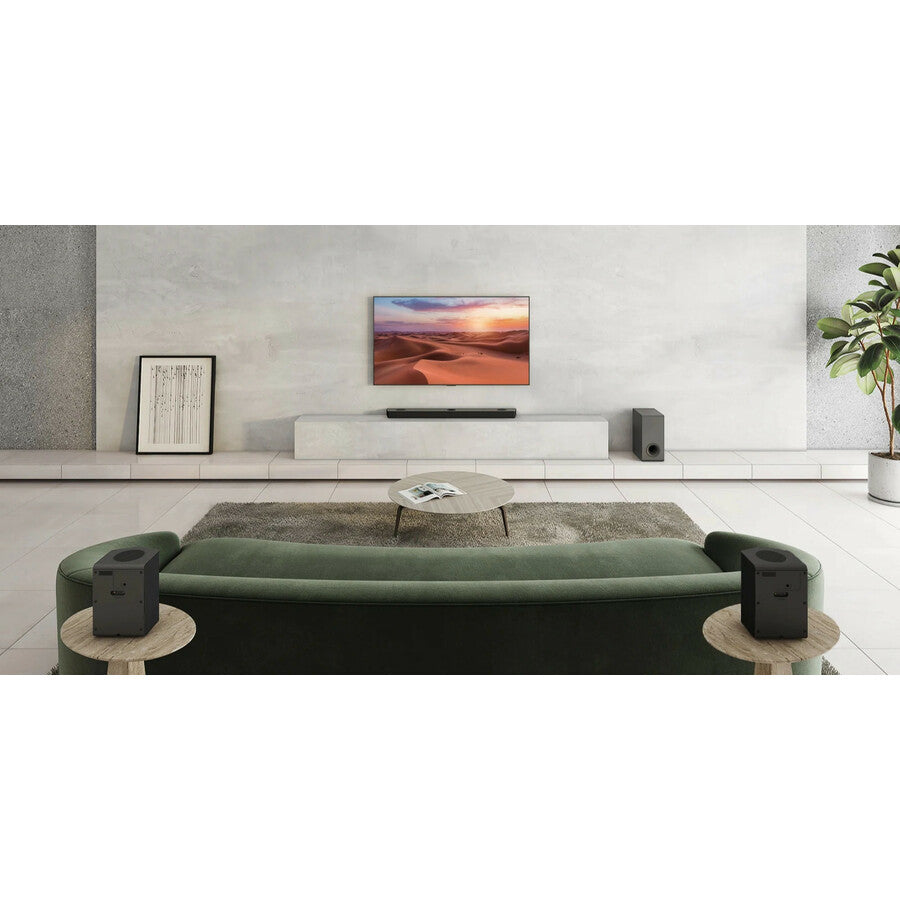 LG S95QR 9.1.5 Bluetooth Sound Bar Speaker - 810 W RMS - Alexa, Google Assistant Supported - Black S95QR