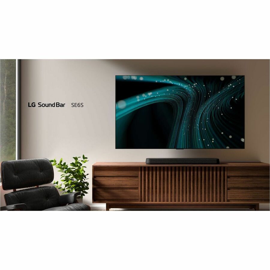 LG Eclair SE6 3.0 Bluetooth Smart Sound Bar Speaker - 100 W RMS - Alexa Supported SE6S