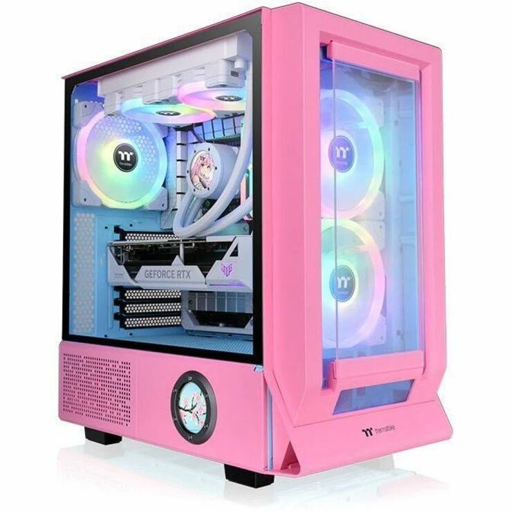 Thermaltake Ceres 350 MX Bubble Pink Mid Tower Chassis CA-1Z3-00MAWN-00