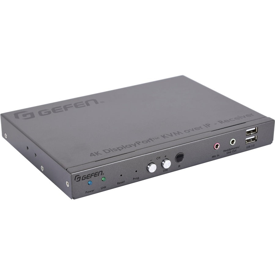 Gefen 4K DisplayPort KVM Over IP - Receiver Package EXT-DPKA-LANS-RX