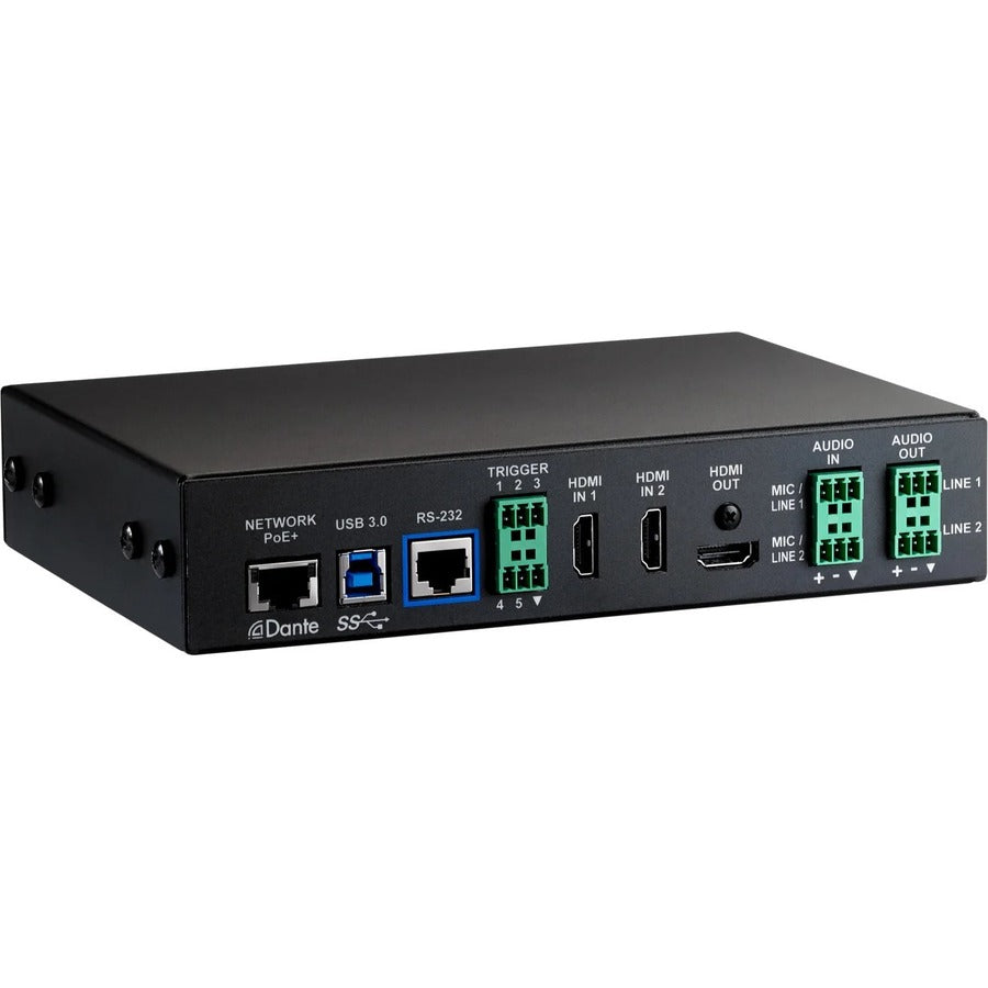 Vaddio AV Bridge 2x1 Video and Audio Mixer for Video Conferencing - Black 999-8250-000