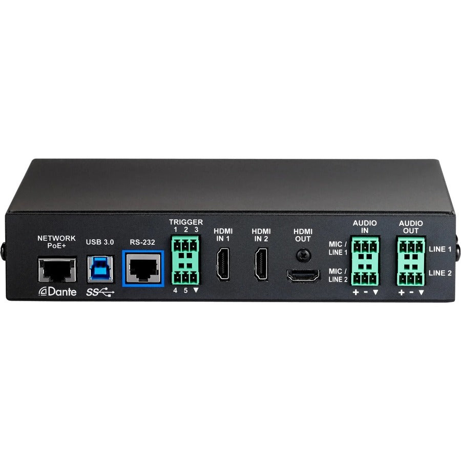 Vaddio AV Bridge 2x1 Video and Audio Mixer for Video Conferencing - Black 999-8250-000