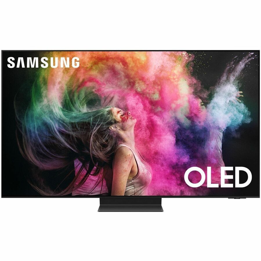 Samsung 9 QN65S95CAF 64.5" Smart OLED TV - 4K UHDTV - Titan, Black QN65S95CAFXZA