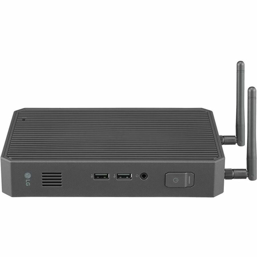 LG CQ601W-BP Desktop Thin Client - Intel Pentium N6005 Quad-core (4 Core) 2 GHz - Charcoal Gray CQ601W-BP