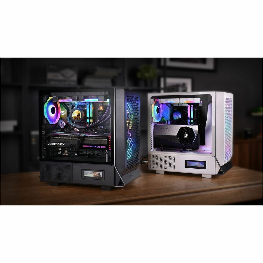 Thermaltake Ceres 300 TG ARGB Snow Mid Tower Chassis CA-1Y2-00M1WN-00