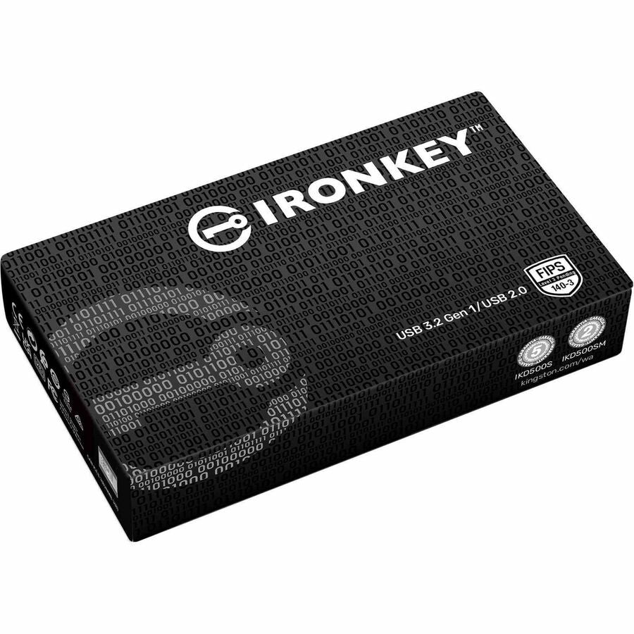 IronKey D500S 64GB USB 3.2 (Gen 1) Type A Flash Drive IKD500S/64GB